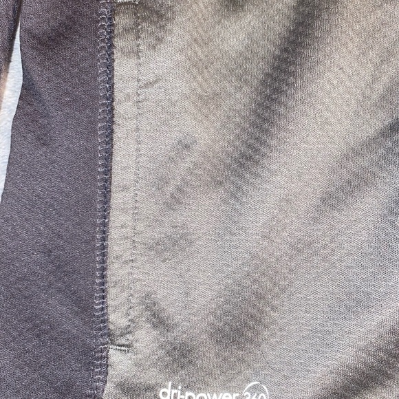 Russell Dri-Power 360 Orange & Grey Full Zip Sport Jacket Size Medium (8) - Picture 2 of 7